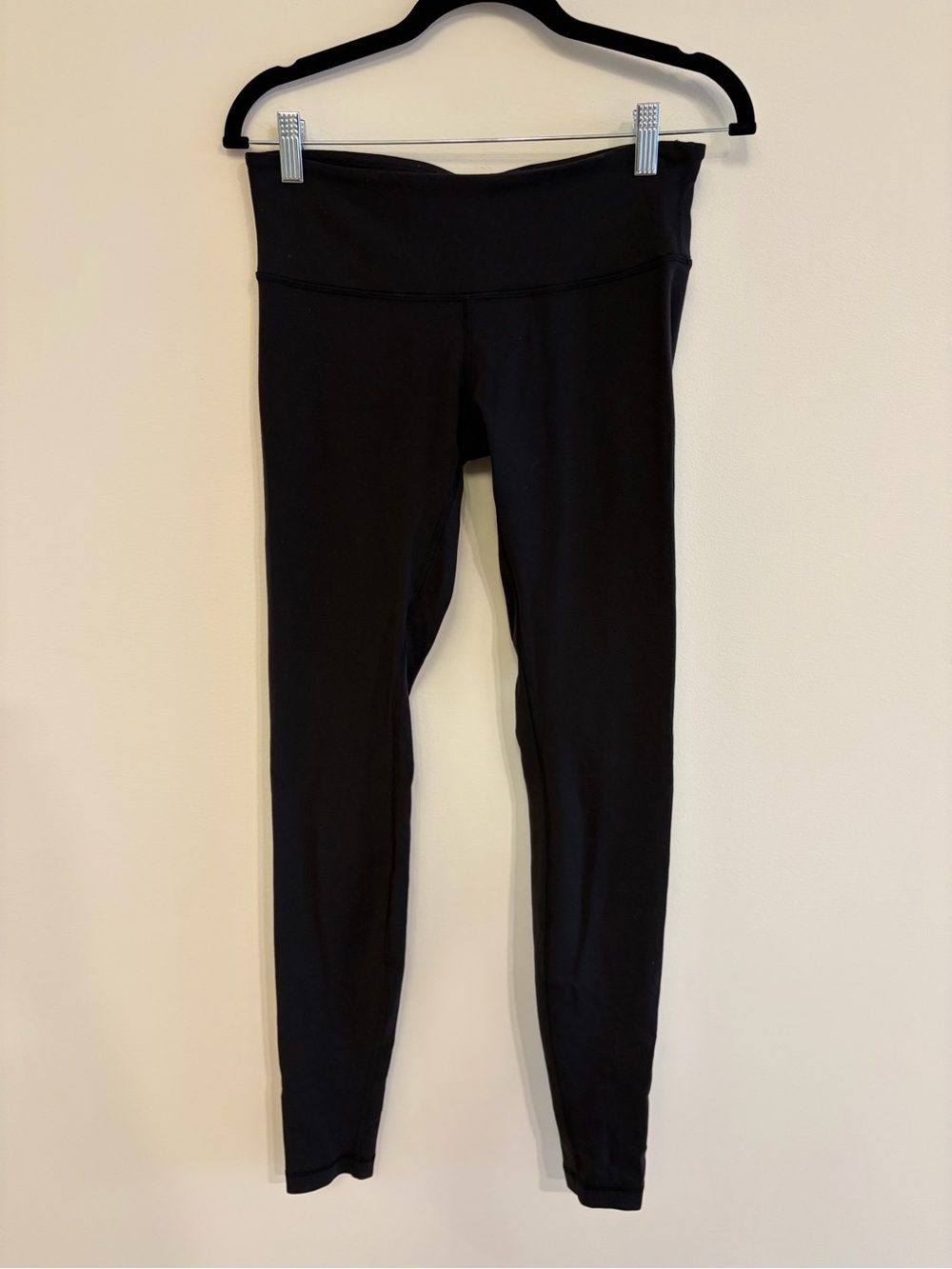 Black lululemon Leggings 32” Inseam Size 6